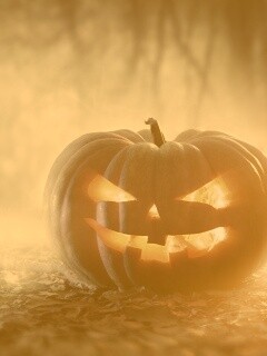 Хэллоуинская тыква обои