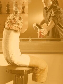 Сигарета в баре обои