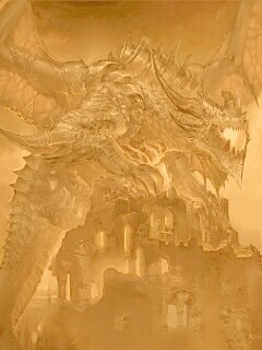 Огромный дракон обои