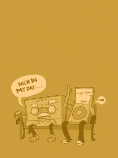 А вот в мои дни... обои