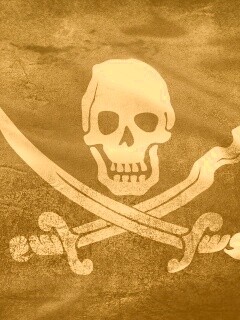 Пиратский флаг обои