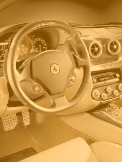 Салон феррари обои