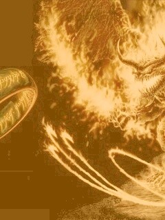 Балрог и Кольцо Всевластия обои