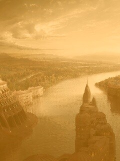 Древний город обои