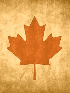 Флаг канады, кленовый лист обои