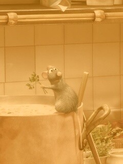 Рататуй варит суп обои