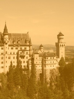 Замок Нойшванштайн в Баварии обои
