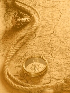 Древняя карта обои