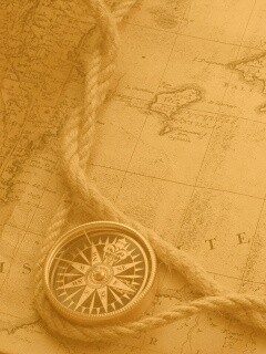 Старинная карта обои