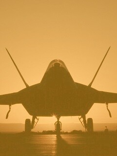 Истребитель F22 обои