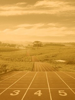 Бесконечная беговая дорожка обои