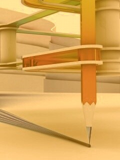 Фантазия карандаша обои