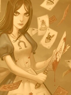 Алиса в стране чудес обои