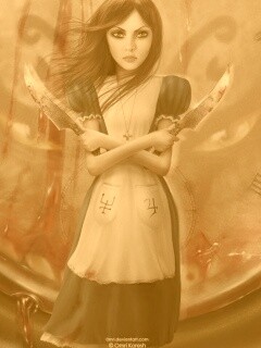 Алиса гроза страны чудес обои