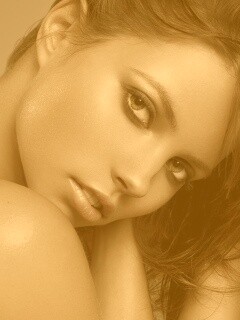 Позирующая модель обои