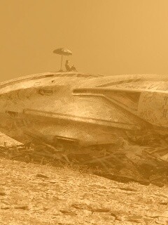 Останки корабля обои