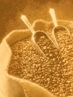 Мешок кофейных зерен обои