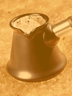 Кофе на углях обои