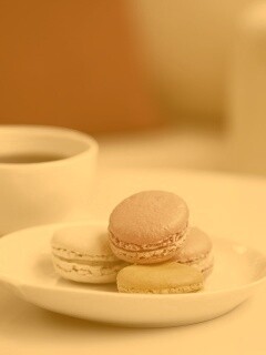 Кофе с пирожным обои