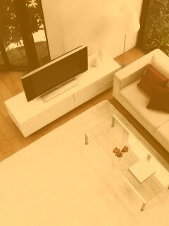 Комната сверху обои