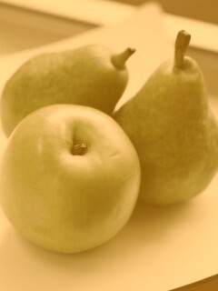 Яблоко и груши обои