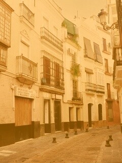 Переулок обои