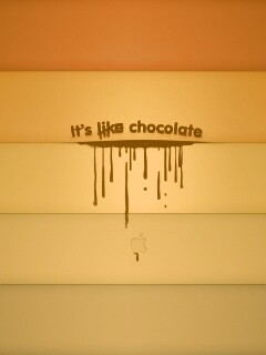 It"s not like chocolate обои