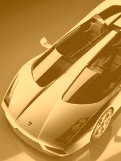 Светло-серый Lamborghini обои