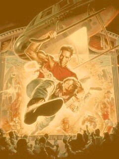 Последний герой боевика обои