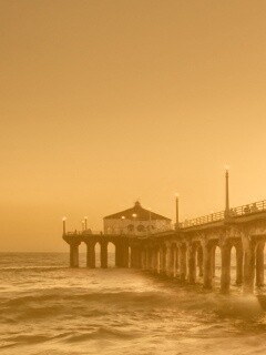 Пирс в Калифорнии обои