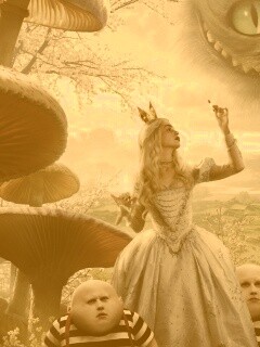 Персонажи из "Алиса в стране Чудес" обои