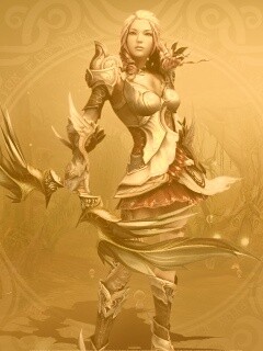 Лучница из Aion обои