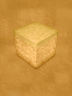 Травяной куб обои