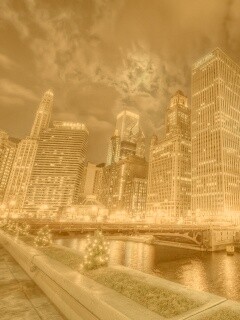 Потрясающий городской вид обои