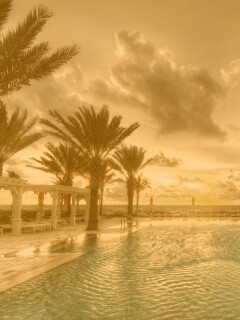 Бассейн обои