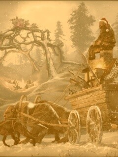 Новогодний Сталкер обои