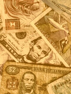 Купюры из разных стран обои