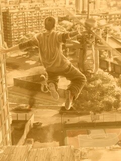 Прыжок обои