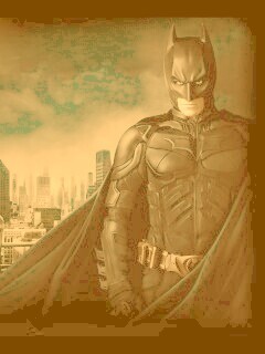 Бэтман над Готамом обои