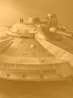 Летающая тарелка. Разработка Рейха. обои