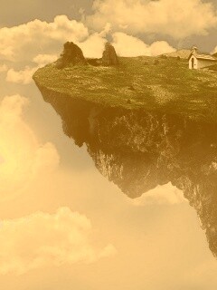 Летающий острв обои