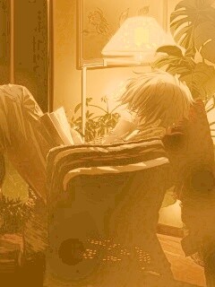 Парень чиатет книгу обои