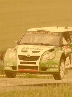 Раллиййная Шкода обои