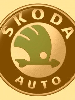 Логотип Skoda обои