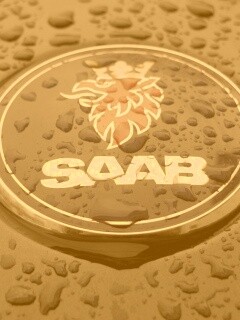 Логотип Saab обои