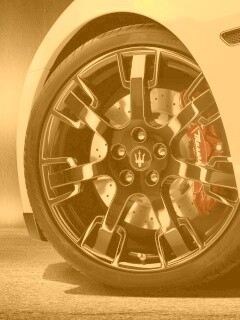 Колесу Maserati Granturismo обои
