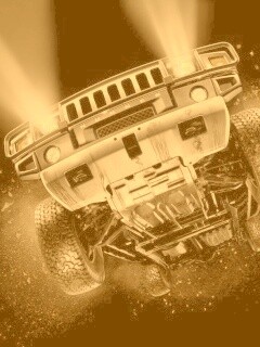 Хаммер в полете обои