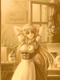 Анимешное утро обои