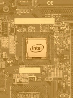 Процессор от Intel обои