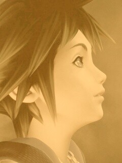 Анимешный парень и белые перья обои